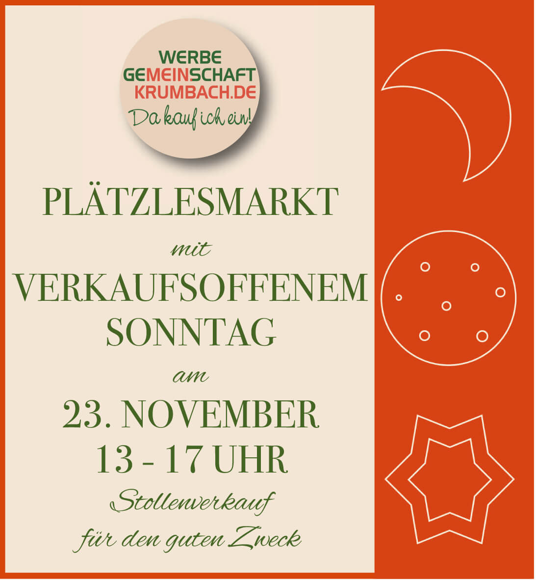 Werbegemeinschaft Krumbach neue Mitglieder Logo Bestattungsdienst Gschwind